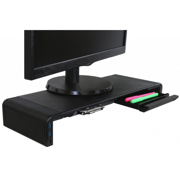 DeXy 3 HDD, stojalo za monitor z ohišjem za HDD