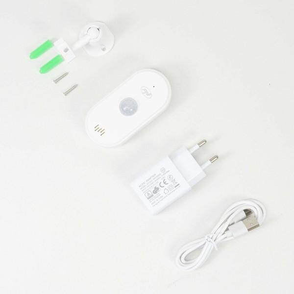 SafeHouse HS401 PIR senzor gibanja z Wi-Fi, združljiv z aplikacijo Tuya