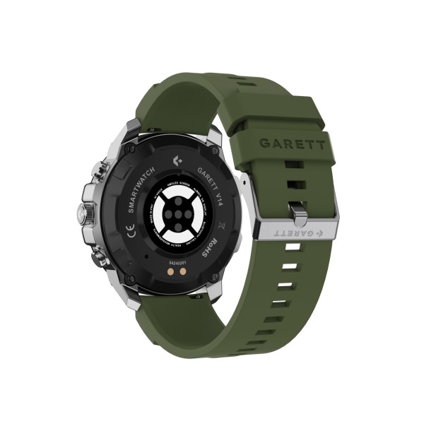 Pametna ura V14, srebrno jeklo