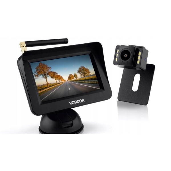 Vordon brezžična kamera z zaslonom  VRC-410