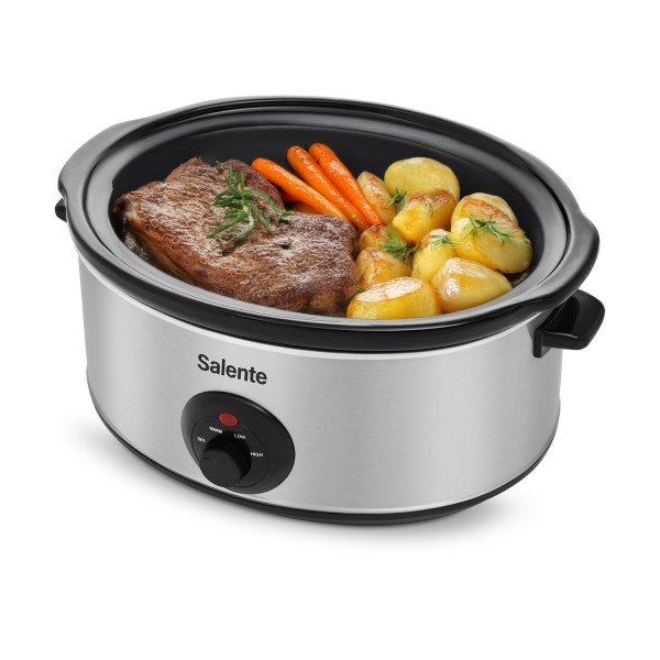 HotPot počasni kuhalnik 6,5 l z ročnim upravljanjem