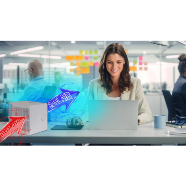 Salente IceCool, hladilnik zraka & ventilator & vlažilec 3v1, bel