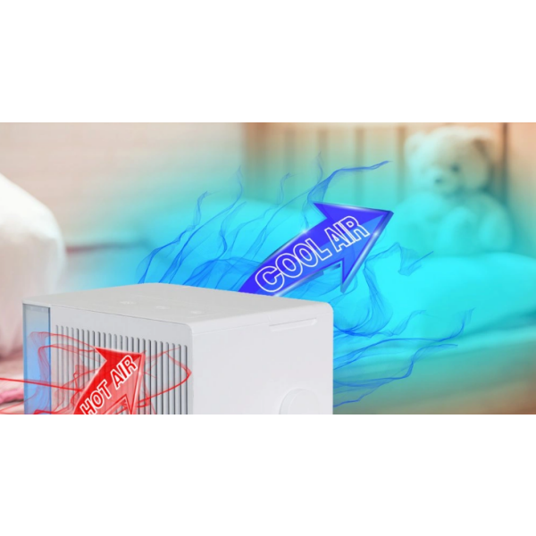 Salente IceCool, hladilnik zraka & ventilator & vlažilec 3v1, bel