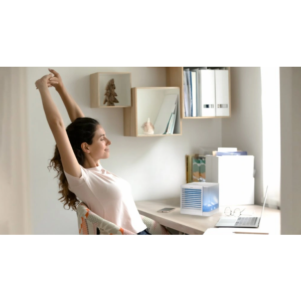 Salente IceCool, hladilnik zraka & ventilator & vlažilec 3v1, bel