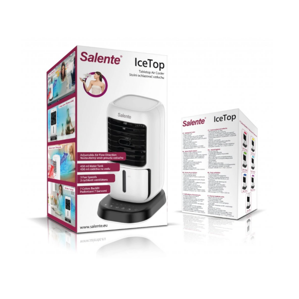 Salente IceTop, hladilnik zraka & ventilator & vlažilec 3v1, bel