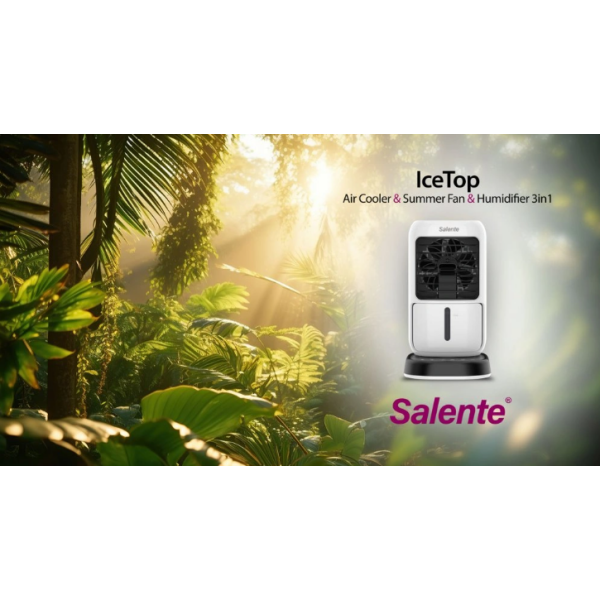 Salente IceTop, hladilnik zraka & ventilator & vlažilec 3v1, bel