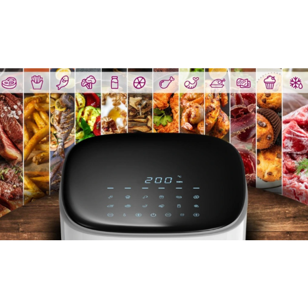 Salente AIRFIT AirFryer 4in1 bele barve