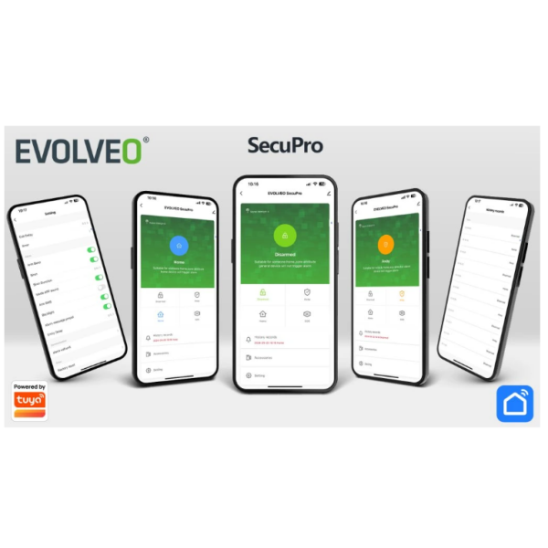 Pametni brezžični varnostni sistem SecuPro