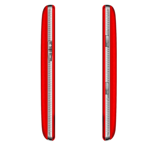 GSM aparat EasyPhone XR, rdeče barve + polnilec