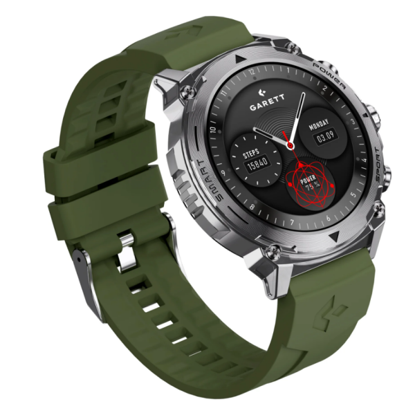 Pametna ura ATOM, srebrno jeklo