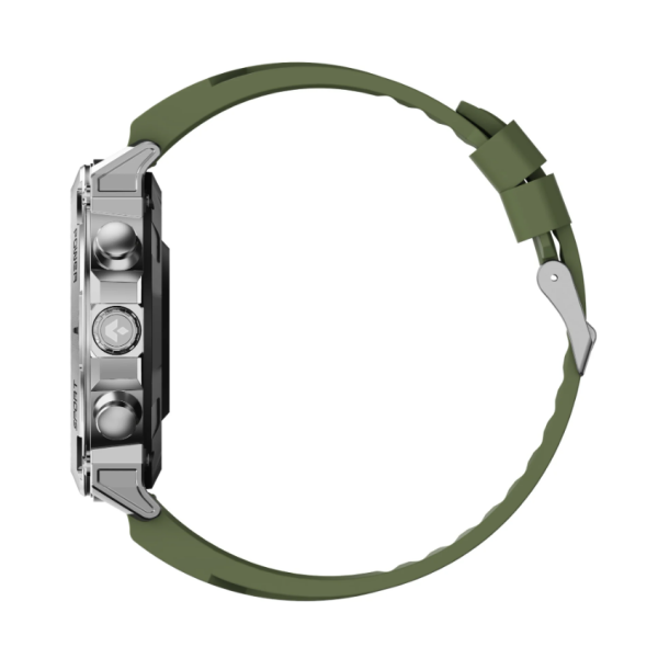 Pametna ura ATOM, srebrno jeklo