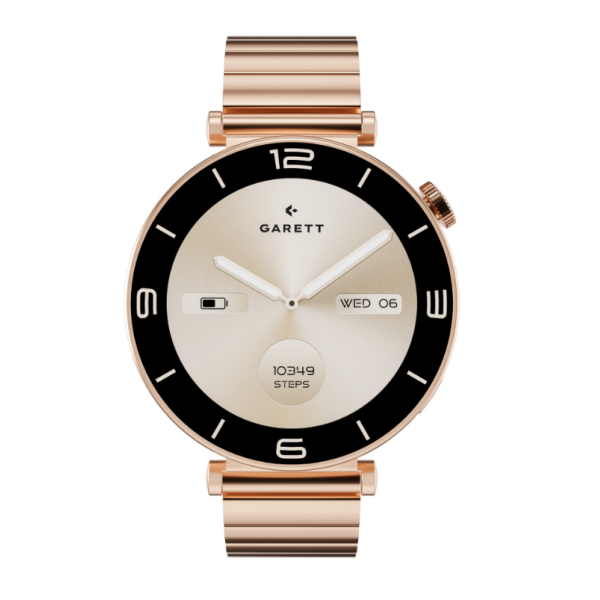 Pametna ura ROSE GOLD, zlato jeklo