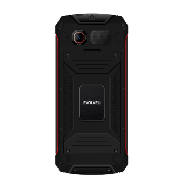 GSM aparat StrongPhone W4, črno rdeč