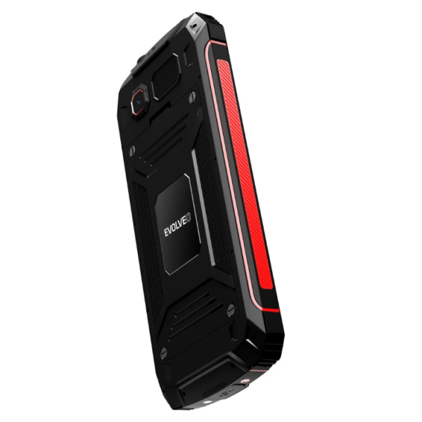 GSM aparat StrongPhone W4, črno rdeč