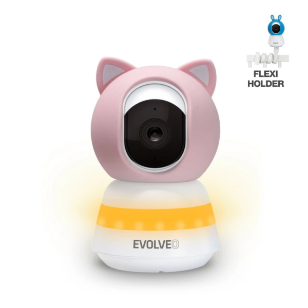 Otroška elektronska varuška LUX - roza