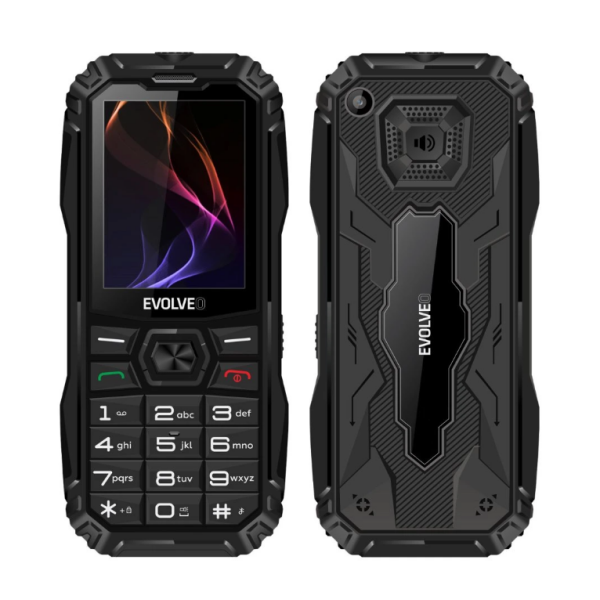 GSM aparat MaxPhone A1 Dual SIM - črne barve