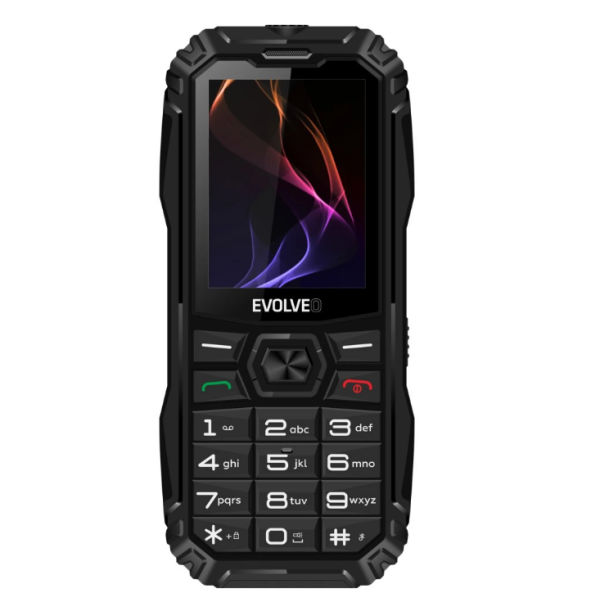 GSM aparat MaxPhone A1 Dual SIM - črne barve