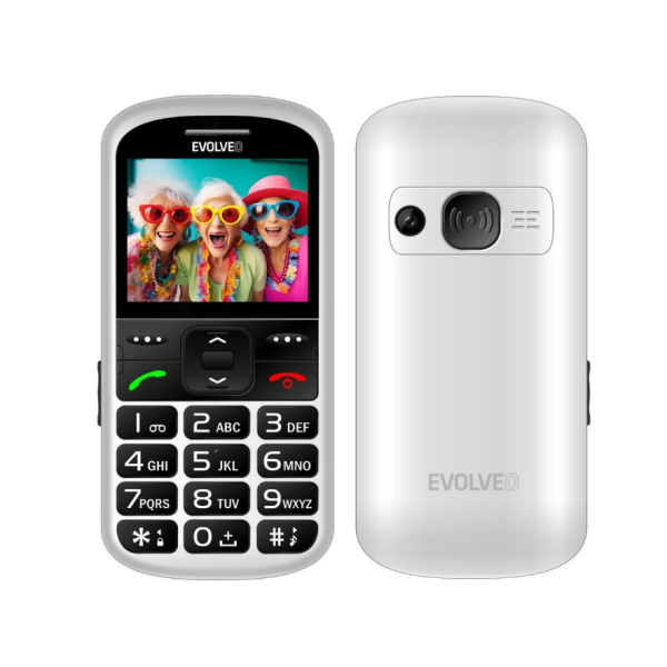 GSM aparat Easyphone XS - Bele barve