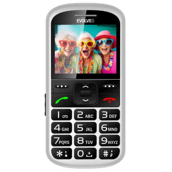 GSM aparat Easyphone XS - Bele barve