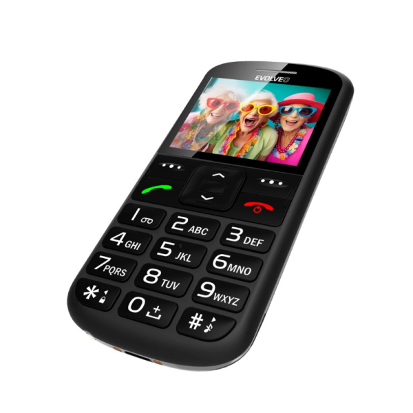 GSM aparat Easyphone XS - Črne barve