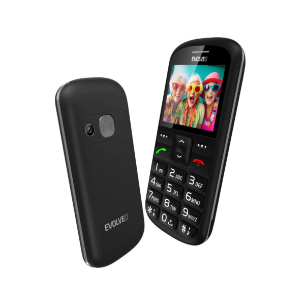 GSM aparat Easyphone XS - Črne barve
