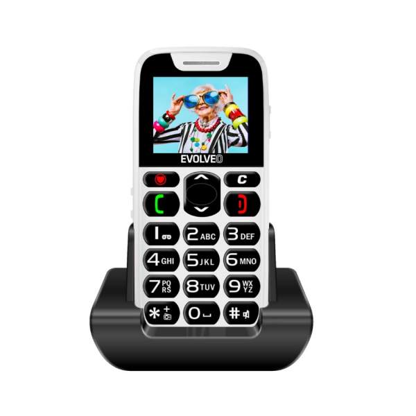 GSM aparat EasyPhone - Bele barve