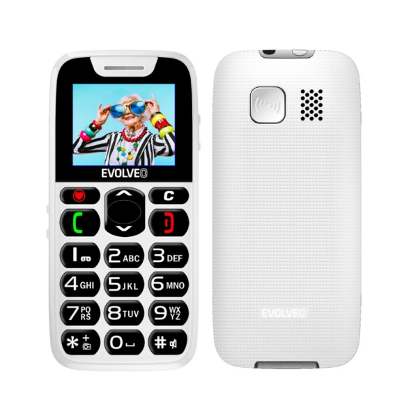 GSM aparat EasyPhone - Bele barve