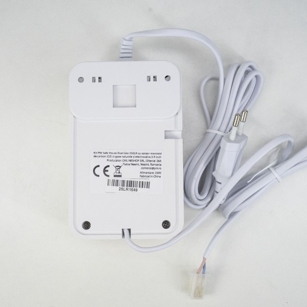 Komplet plinskega senzorja in elektromagnetnega ventila PNI Safe House Dual Gas 250LR