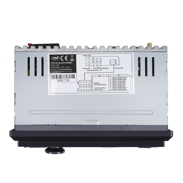 Avtoradio Clementine 8480BT 4x45w, DAB+, Bluetooth, ODPRTA EMBALAŽA