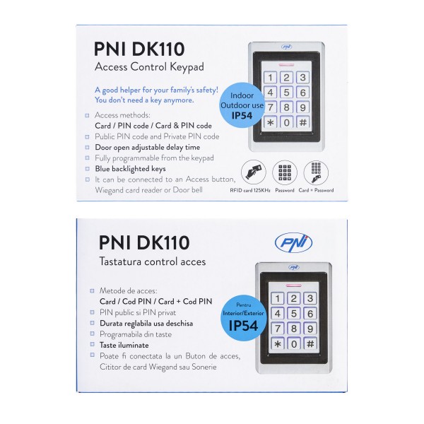 Tipkovnica za nadzor dostopa DK110