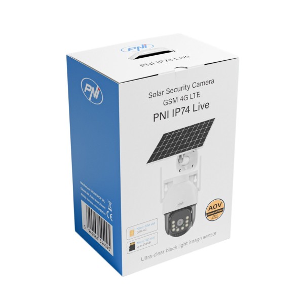 PNI IP kamera IP74 Live 4G LTE