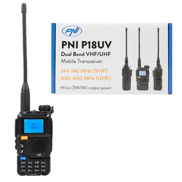 PNI Prenosna radijska postaja P18UV DUAL BAND