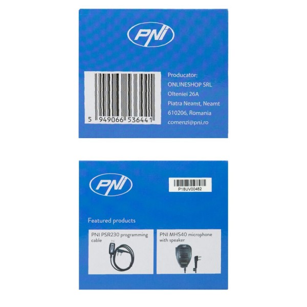 PNI Prenosna radijska postaja P18UV DUAL BAND