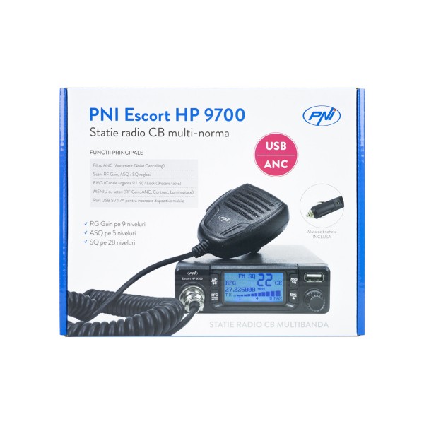 Paket radijske postaje CB PNI Escort HP 9700 USB in antena CB PNI Extra 40 