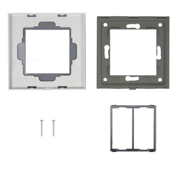 Preprost steklen okvir RM101W za PNI vtičnice