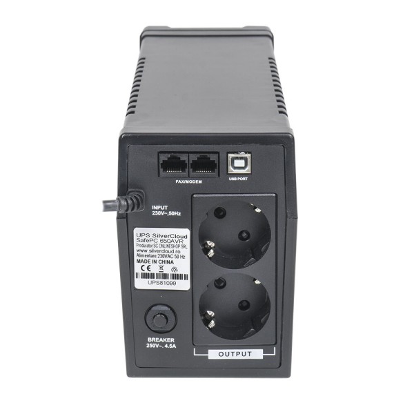 UPS SilverCloud SafePC 650AVR