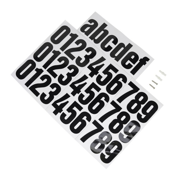 Solarna svetilka z hišno številko WS20