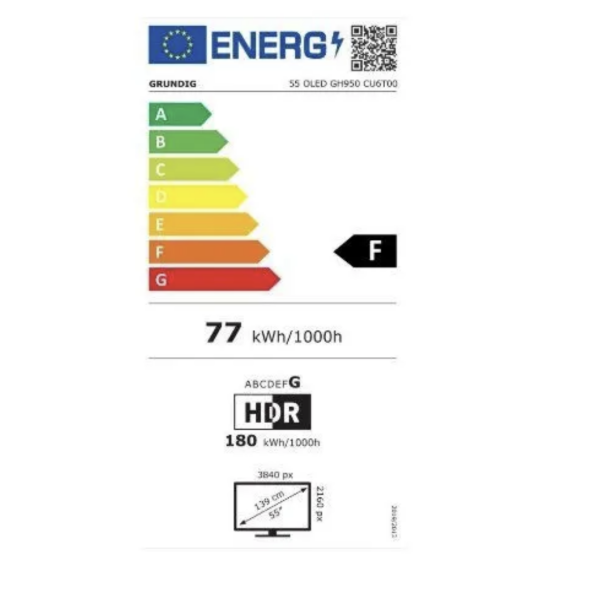 Grundig 55OLEDGH950 televizor, 55, OLED, Google TV