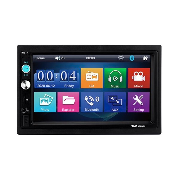 Avtoradio VORDON HT-877BT, Bluetooth, Zrcaljenje zaslona, 2DIN 