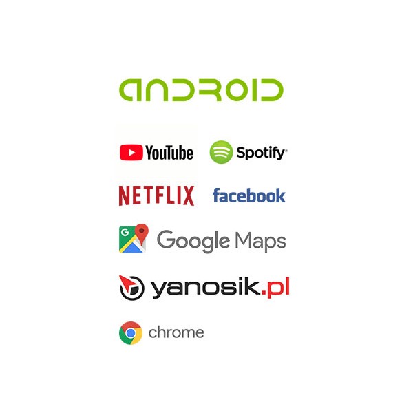 Avtoradio AC-8290 NEXUS 2-DIN, 4x60W, GPS, Android - ODPRTA EMBALAŽA