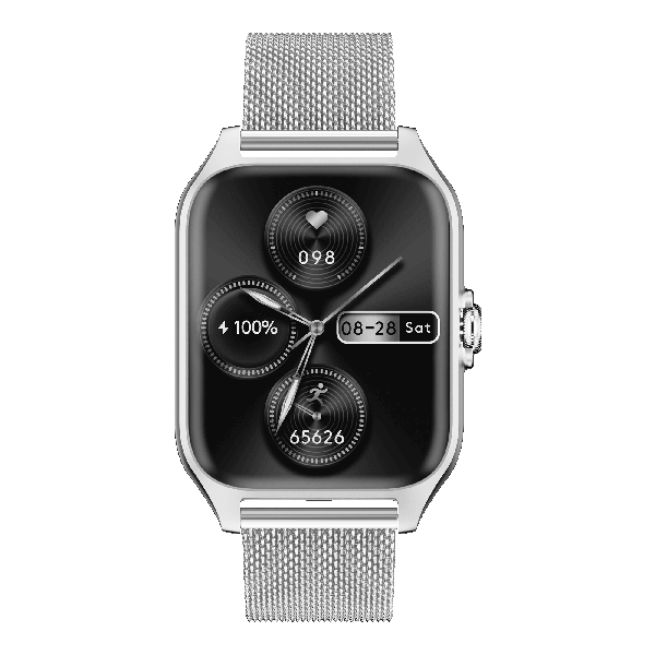 Garett pametna ura GRC Activity 2, srebrna matt