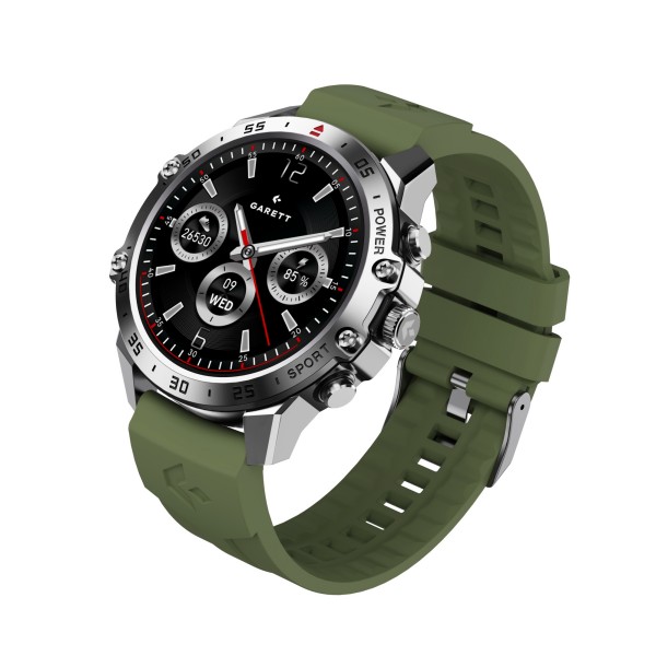 Pametna ura V14, srebrno jeklo