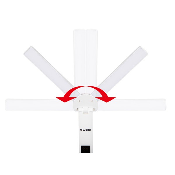 LED namizna svetilka z uro BLOW  LB24 44-189