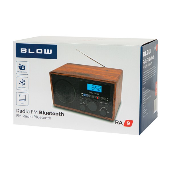 Namizni analogni AM/FM radio BLOW RA9 V.2