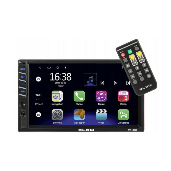 Blow AVH9920 avtoradio, Android, Bluetooth, FM Radio, RDS, GPS, WiFi + Kamera
