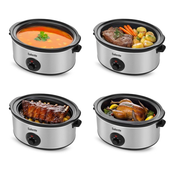 HotPot počasni kuhalnik 6,5 l z ročnim upravljanjem