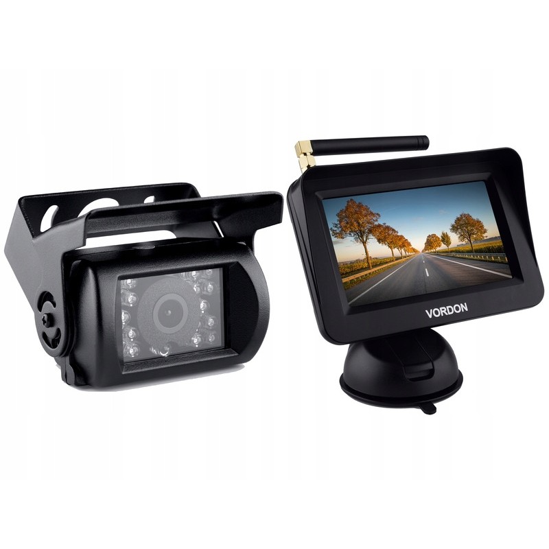 Vordon brezžična kamera z zaslonom  VRC-410