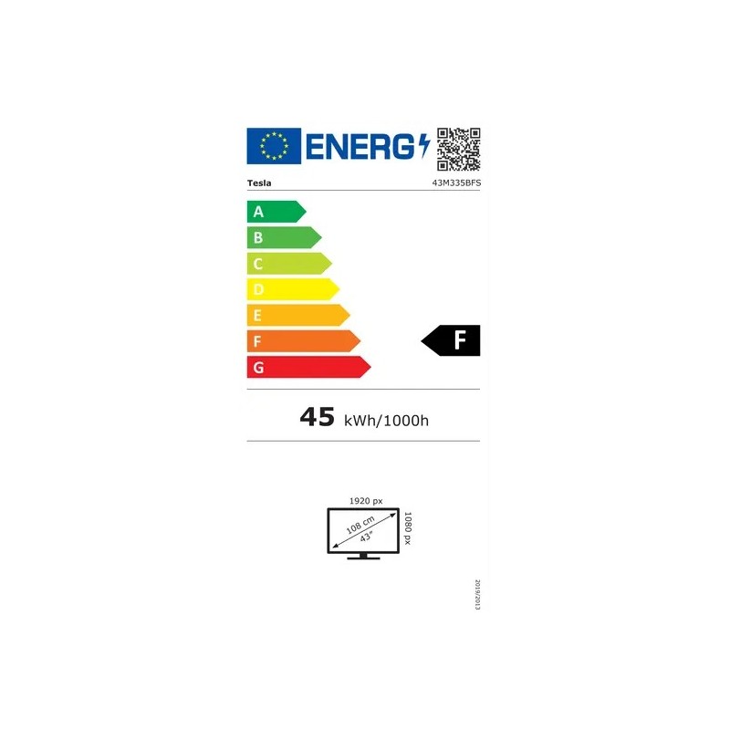 TESLA 43M335BFS FHD televizor, VIDAA
