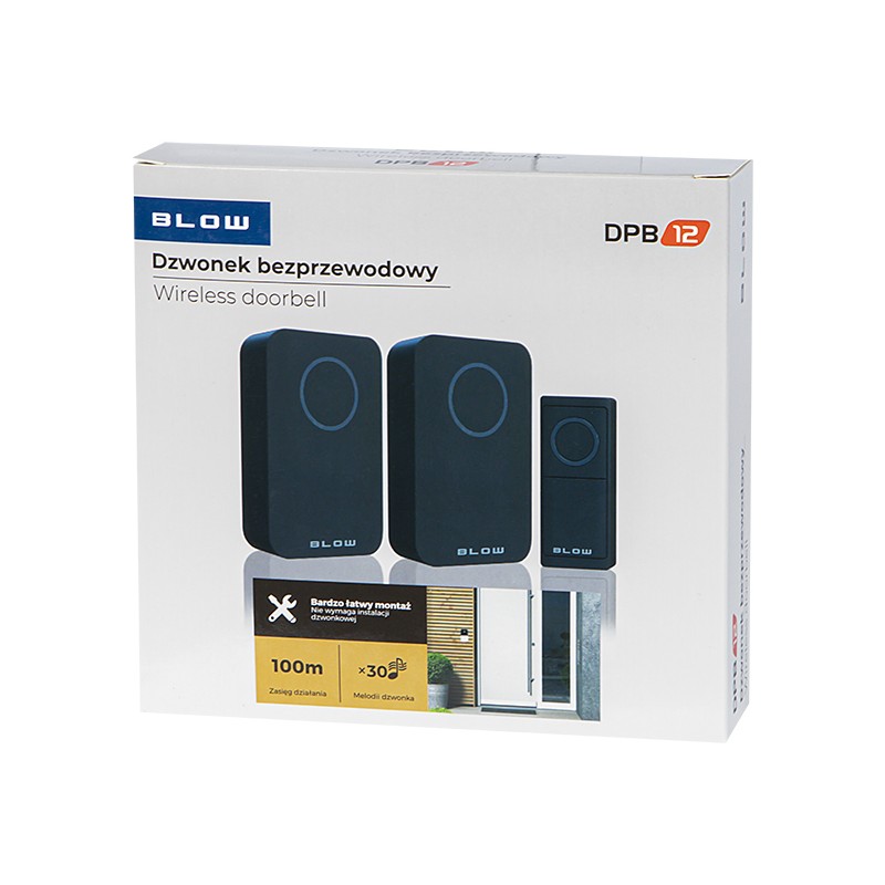 Brezžični zvonec DPB12 17-104