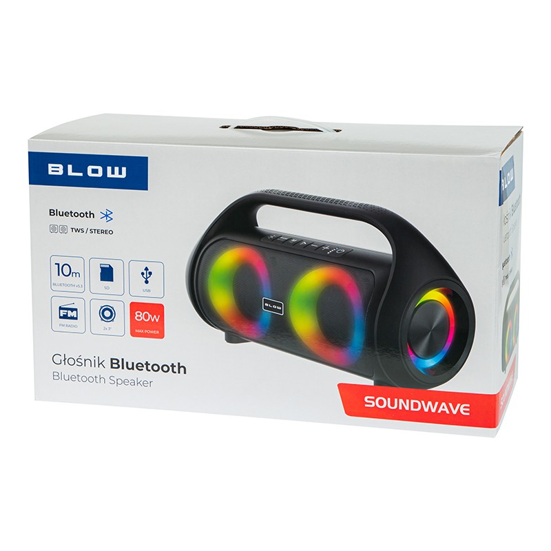 Prenosni bluetooth zvočnik SOUNDWAVE